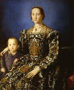 Agnolo Bronzino Eleonora of Toledo and her Son Giovanni (mk08) Spain oil painting artist